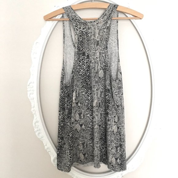 Wilfred snake print racerback tank top, XXS - Picture 8 of 8